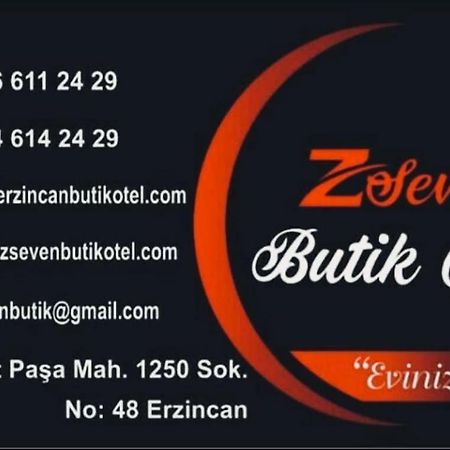 Zseven Butik Otel Erzincan Esterno foto