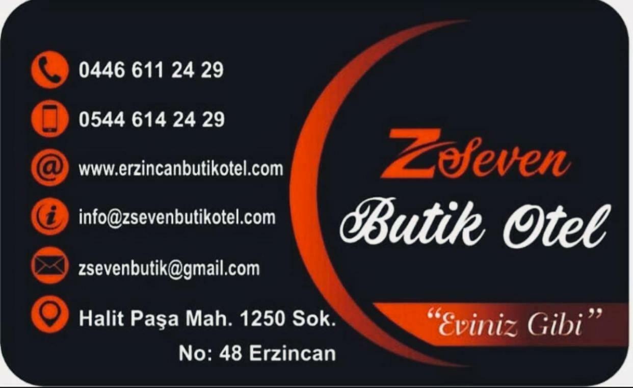 Zseven Butik Otel Erzincan Esterno foto